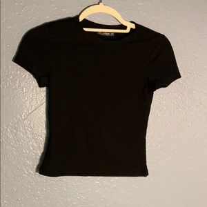 Black Crop Top